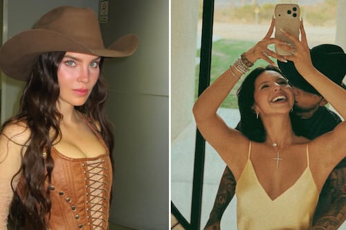 ¿Belinda se burló de Ángela Aguilar? El comentario que aseguran “fue una indirecta” a la esposa de Nodal