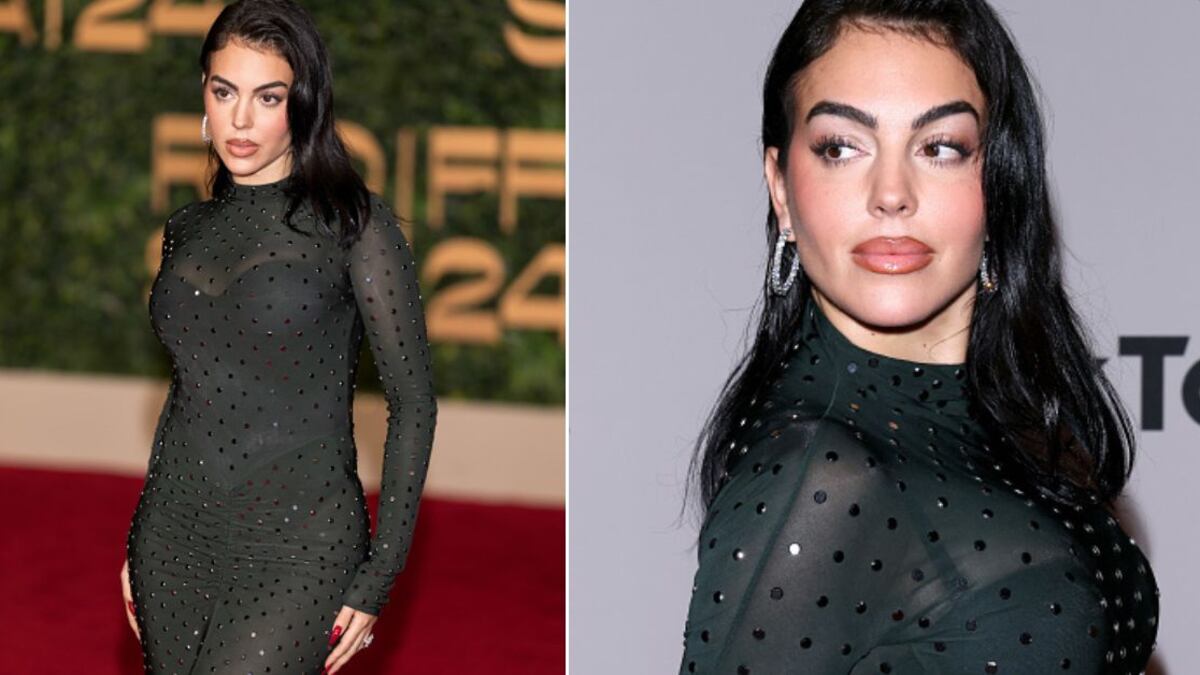 “Como Michael Jackson”: Georgina Rodríguez sorprende con vestido mini ceñido pero la atacan cruelmente por este detalle