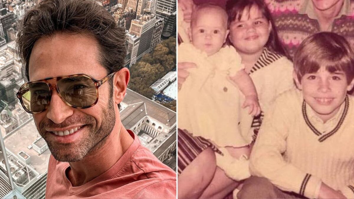 Sebastián Rulli es un orgulloso hermano mayor