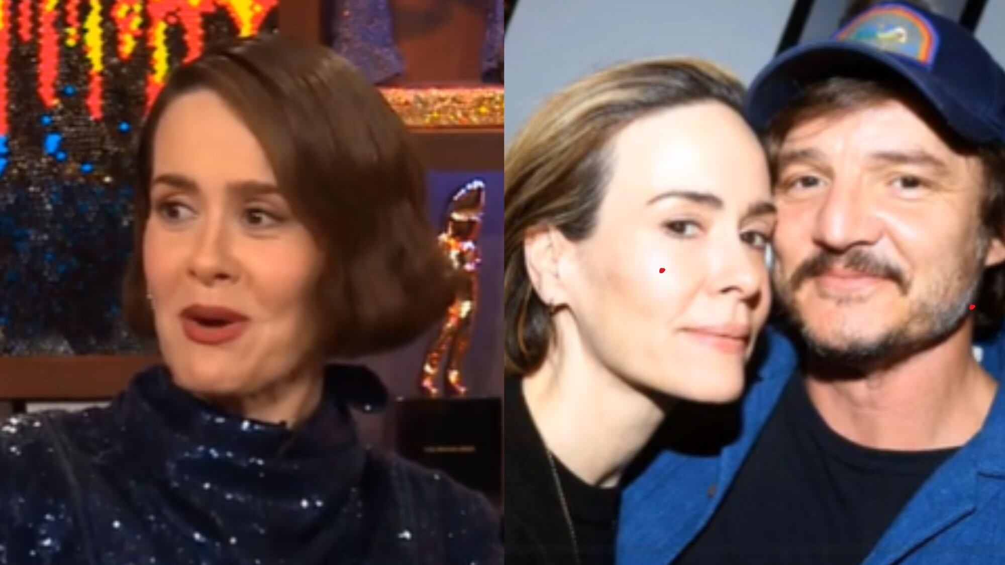Sarah Paulson y Pedro Pascal