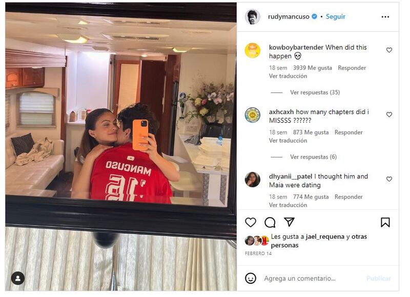 Rudy Mancuso y Camila Mendes sorprendieron a sus seguidores cuando dieron a conocer su romance