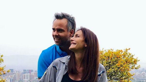 Fernando González y Luciana Aymar