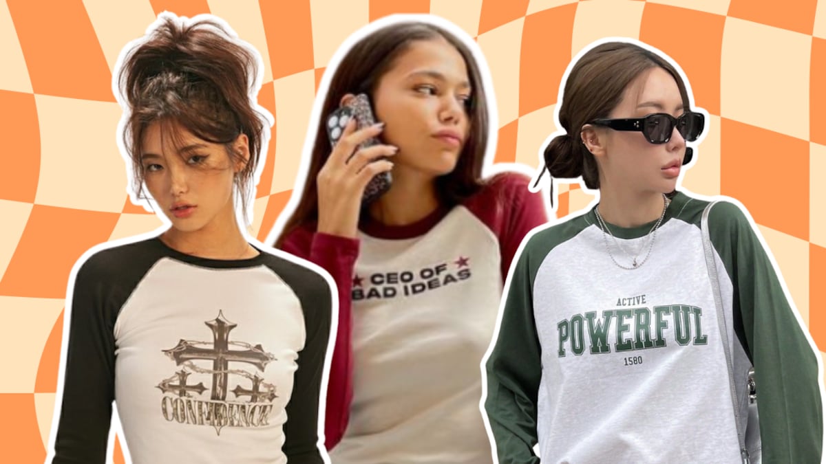 ¿Qué es una camiseta ‘raglan’? La nueva tendencia que promete un cambio chic y fresco a tu look