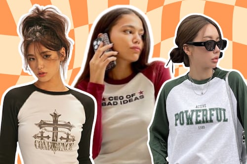 ¿Qué es una camiseta ‘raglan’? La nueva tendencia que promete un cambio chic y fresco a tu look