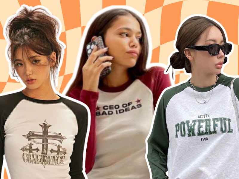 ¿Qué es una camiseta ‘raglan’? La nueva tendencia que promete un cambio chic y fresco a tu look