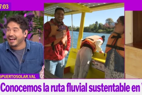 “¡No hay decoro!”: Yamila Reyna se puso a vomitar en pleno despacho tras marearse en ‘taxi fluvial” de Valdivia