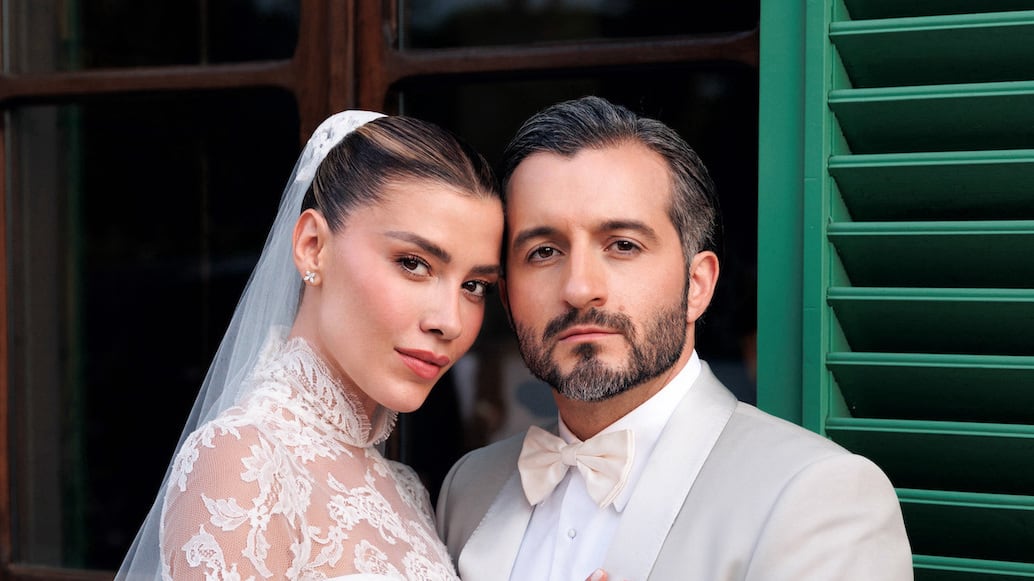 Estas son las fotos oficiales de la boda de Michelle Salas y Danilo Díaz.