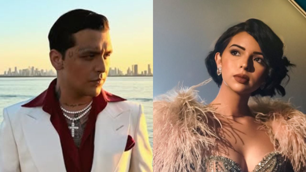 Christian Nodal y Ángela Aguilar