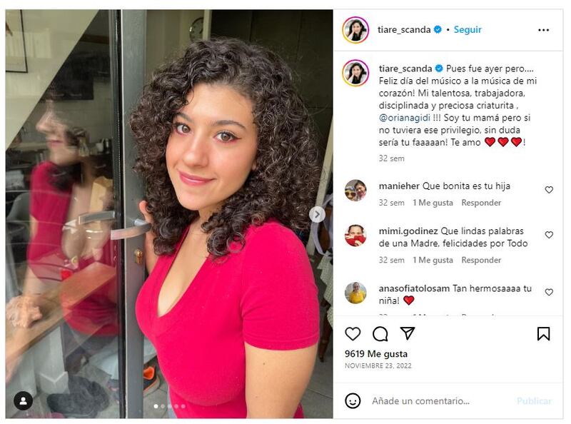 Oriana Gidi es cantante, compositora y productora musical