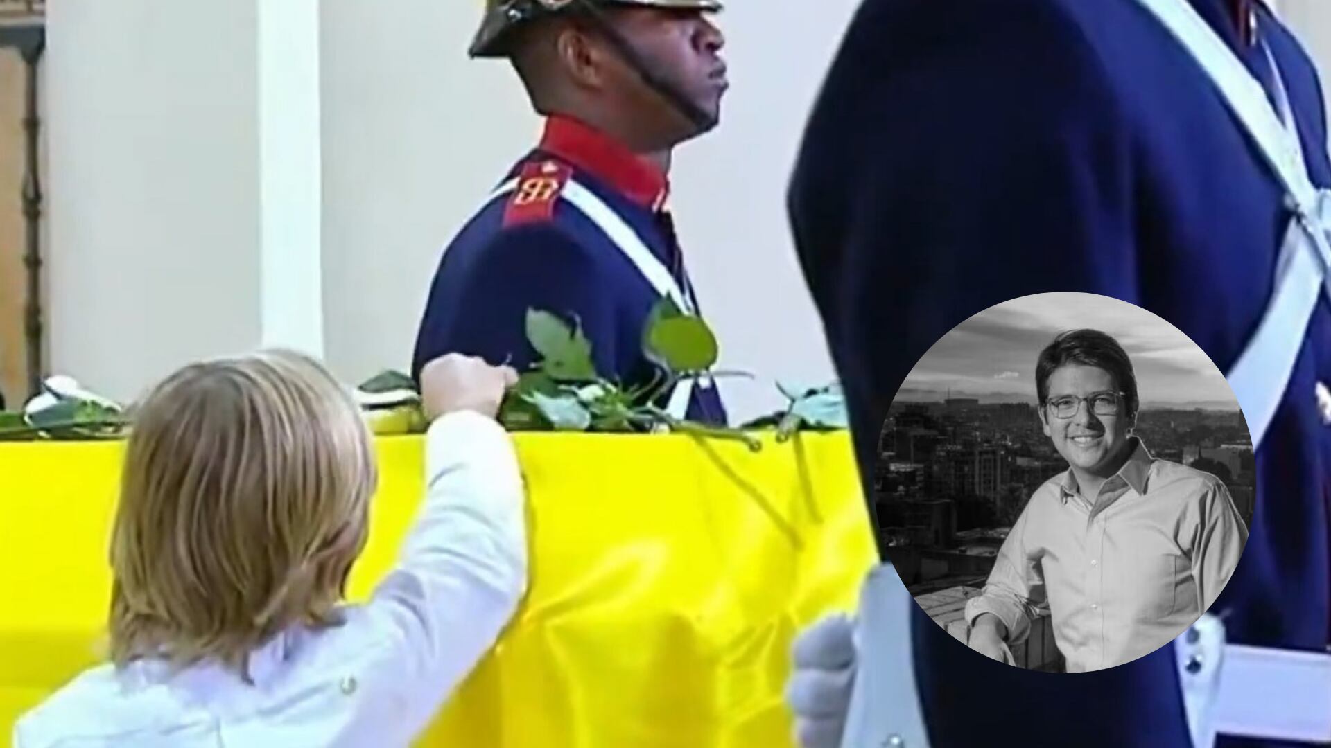 Alejandro hijo de Miguel Uribe Turbay