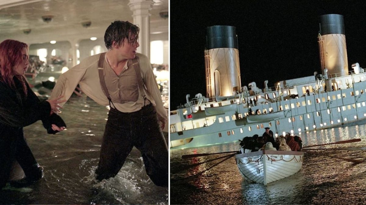 Escenas de la película 'Titanic'