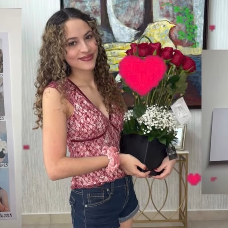 Ella es Daniela, novia de Tino Martin