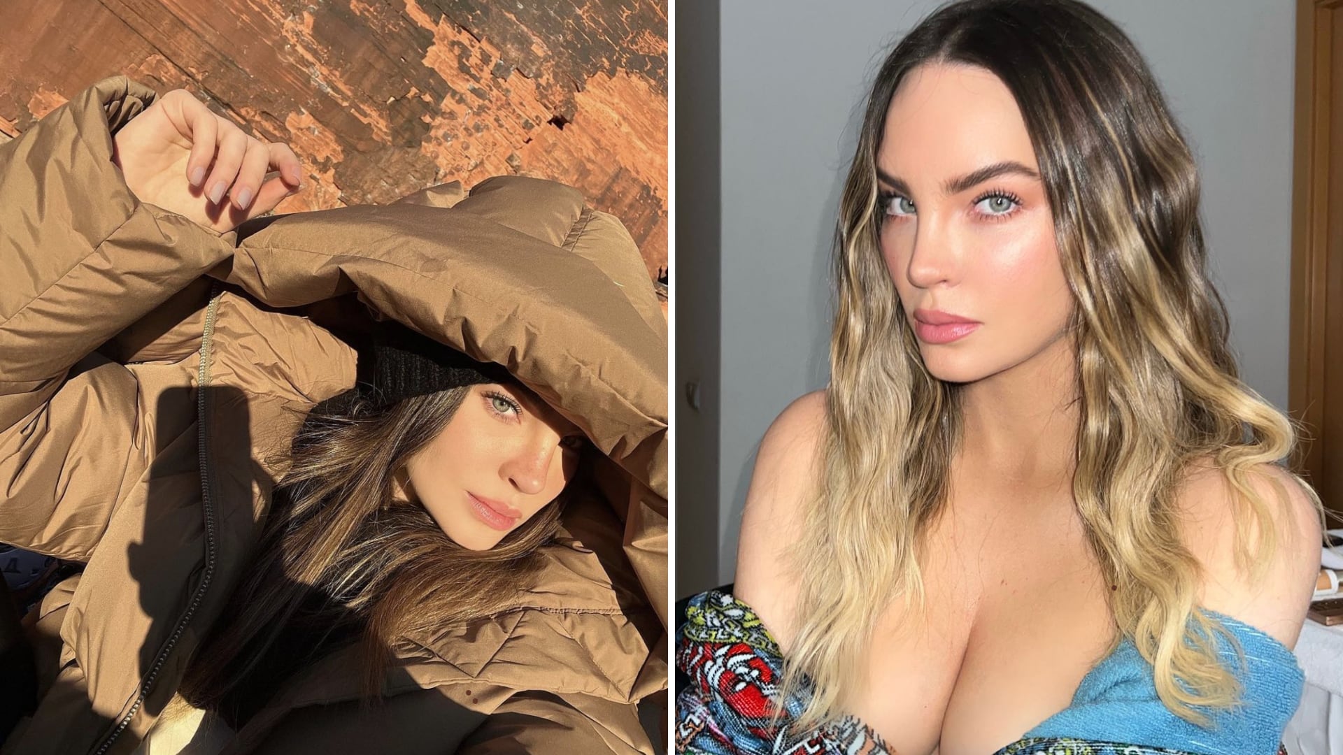 "Parece creada por IA": Belinda aparece con arriesgado look crochet y sorprende a los fans.