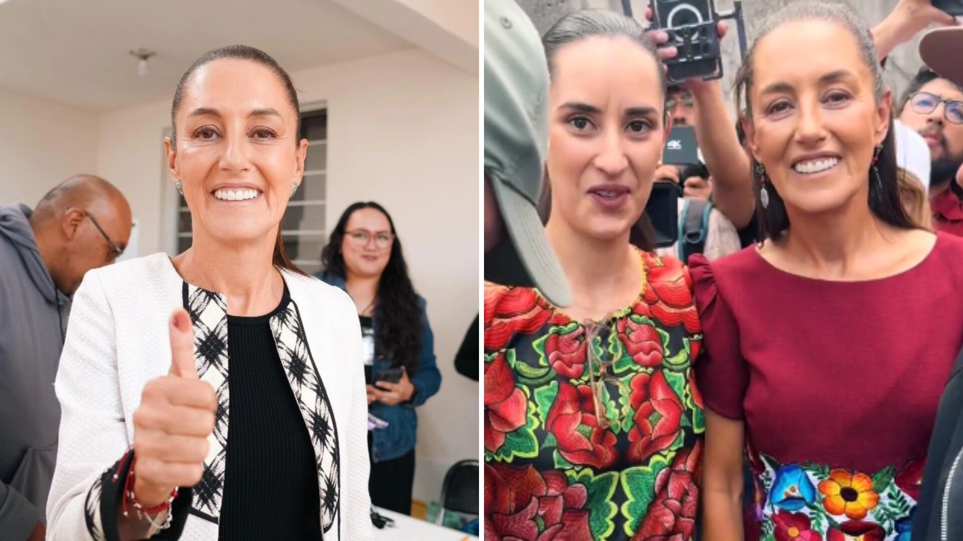 Claudia Sheinbaum tiene su doble, que se parece más a ella que su propia hija. Se llama Tamara Henaine