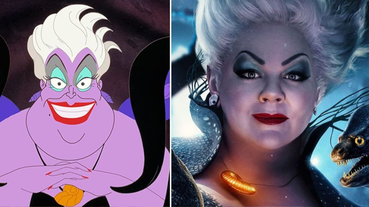 Úrsula de 'La sirenita' es una de las antagonistas más famosas de Disney