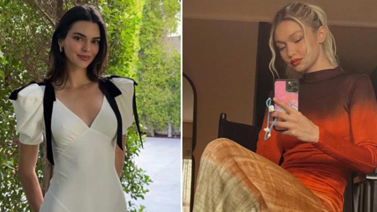 Kendall Jenner y Gigi Hadid desfile