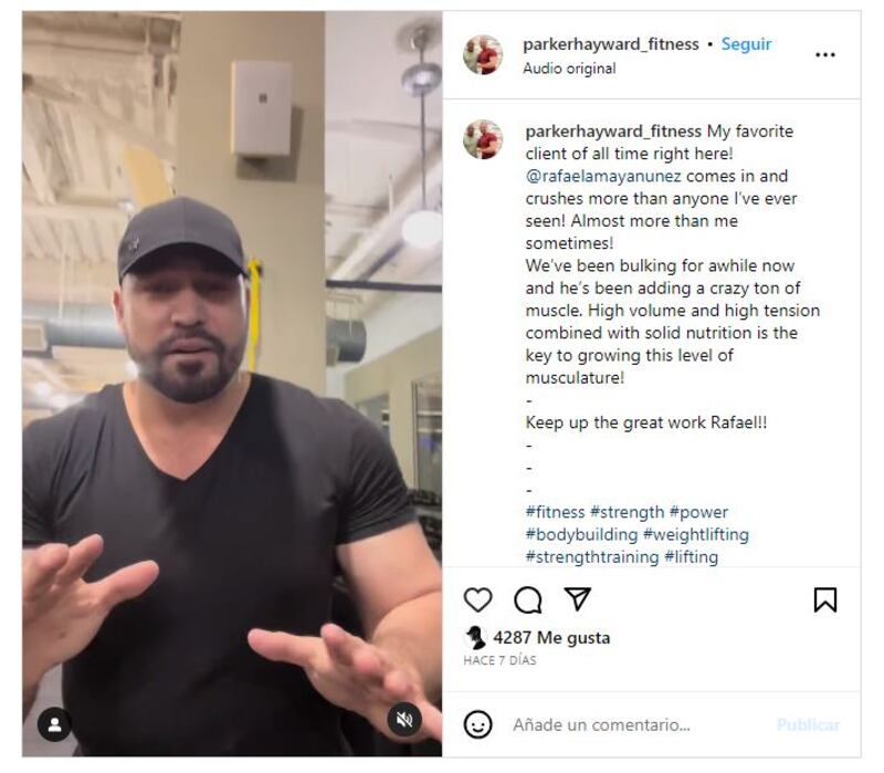 Rafael Amaya ha experimentado una gran metamorfosis durante los últimos meses