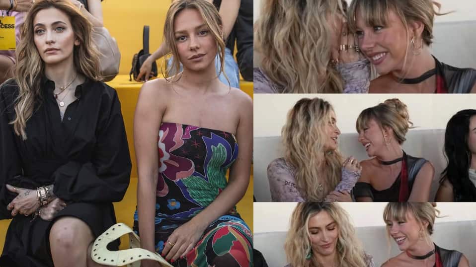 Ester Expósito y Paris Jackson