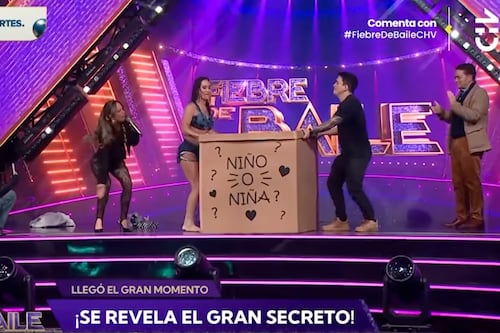 Entre lágrimas y emoción: Vale Roth reveló en ‘Fiebre de Baile’ el sexo de su tercer bebé