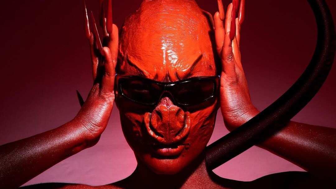 Andrea Valdiri se transformó en un verdadero monstruo para sorprender a todos y erizó la piel a más de uno.