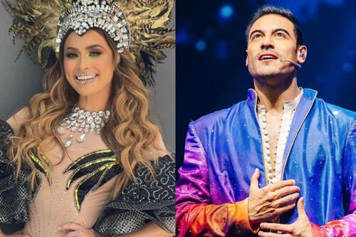 ¿Carlos Rivera y Cynthia Rodríguez ya lucen argollas de casados? Estas son las fotos que lo comprobarían