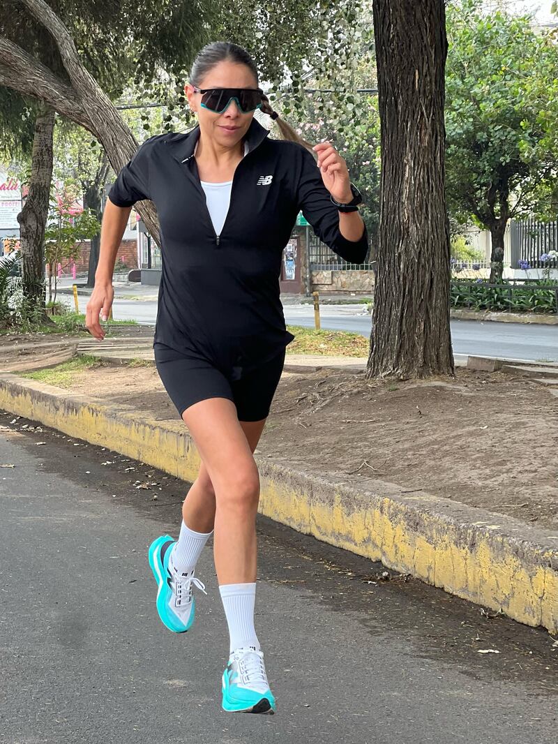 Fernanda Gavilánez, atleta de trail running y productora de eventos