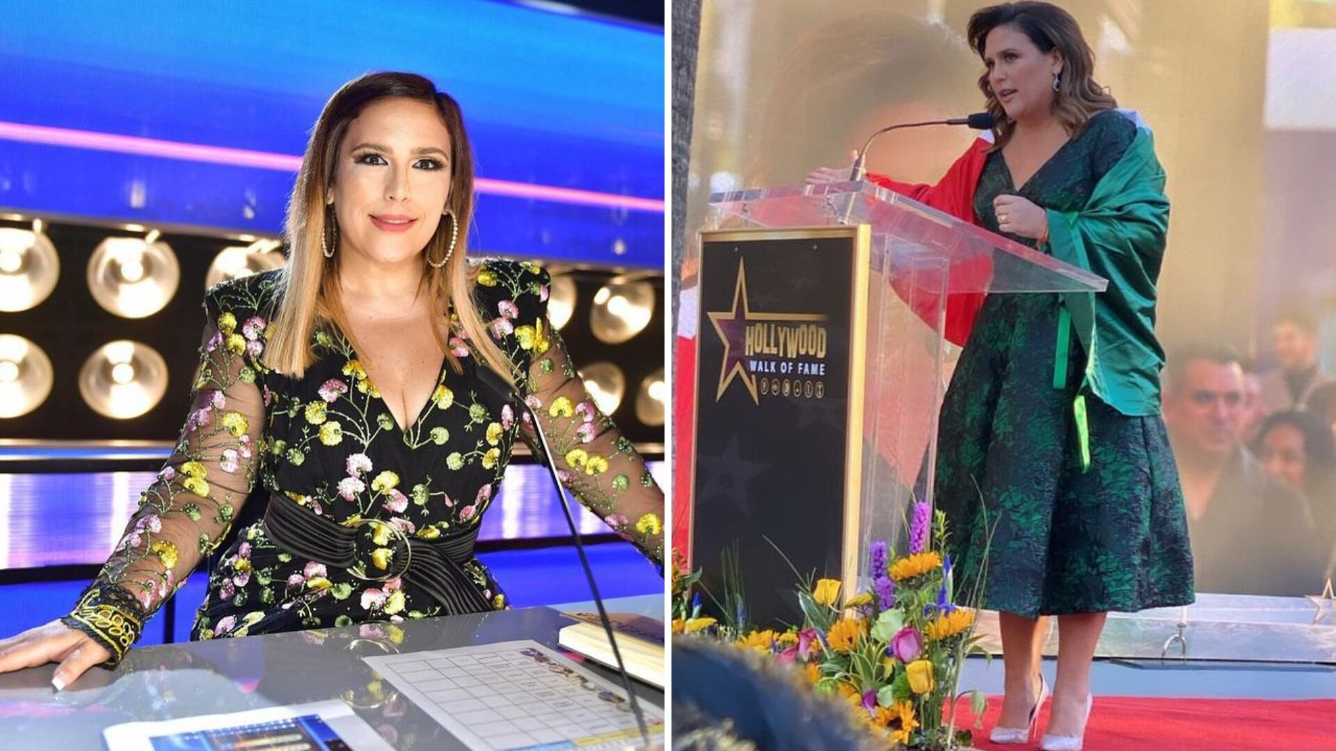 Angélica Vale recibe estrella en el Paseo de la Fama