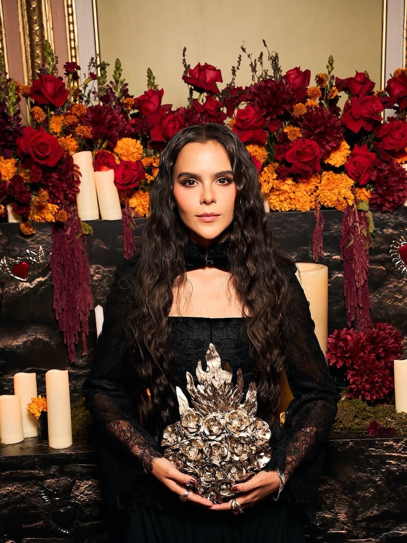 Yuya en evento de Día de Muertos de IPSY