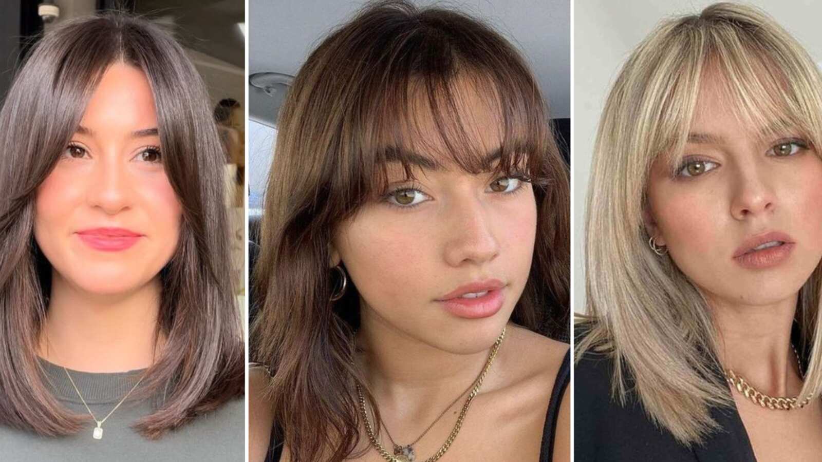 Corte de pelo bob con flequillo