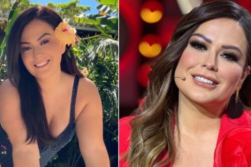 A pocas horas de anunciar embarazo: Mariana Echeverría muestra su pancita con espectacular bikini