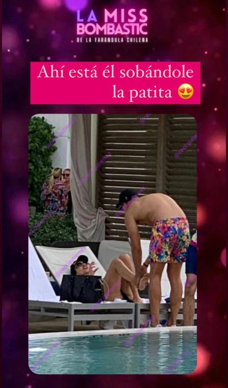María Teresa Matus y Camilo Huerta en Miami