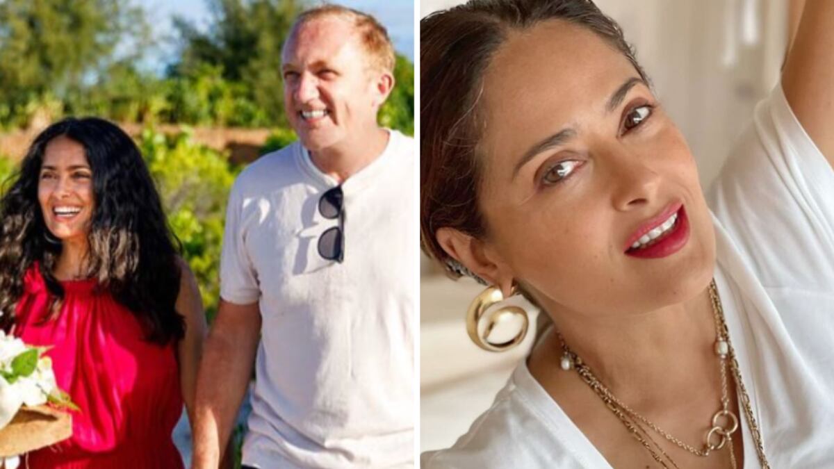 Salma Hayek tuvo varias parejas antes de su esposo