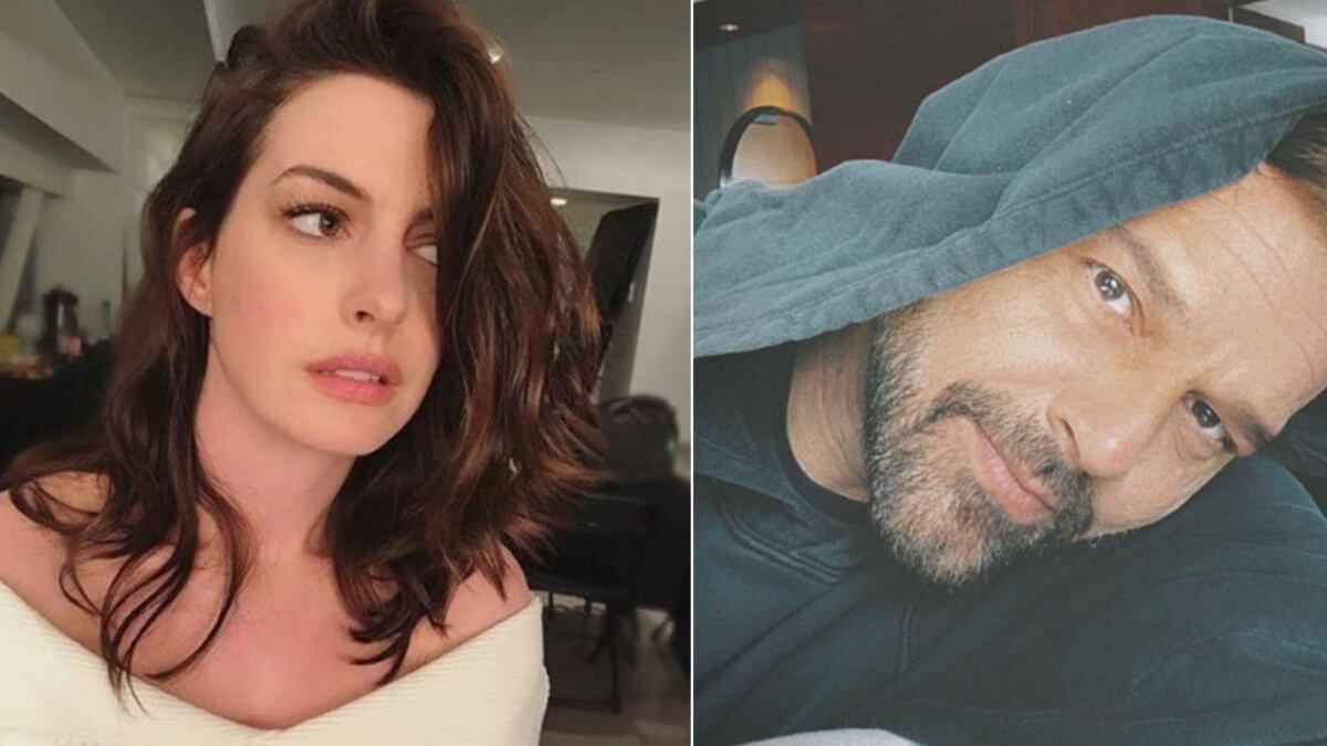 Anne Hathaway y Ricky Martin anécdota