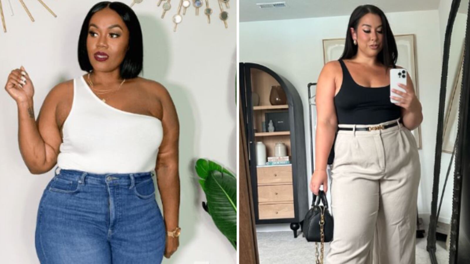 Cómo llevar un top asimétrico si eres curvy
