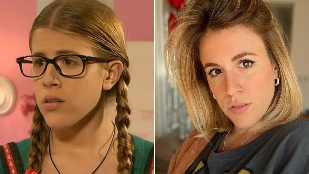 Laura Esquivel en 'Patito feo' y en la actualidad