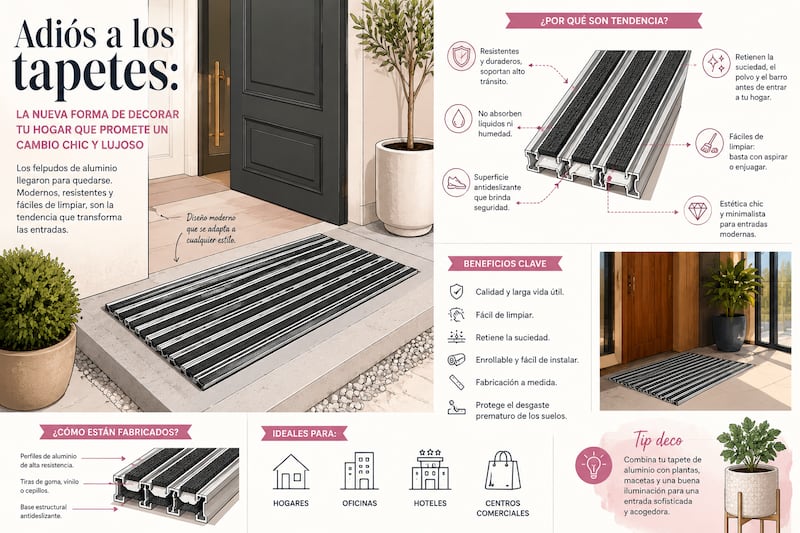 ¿Adiós a los tapetes? La nueva forma de decorar tu hogar que promete un cambio chic y lujoso