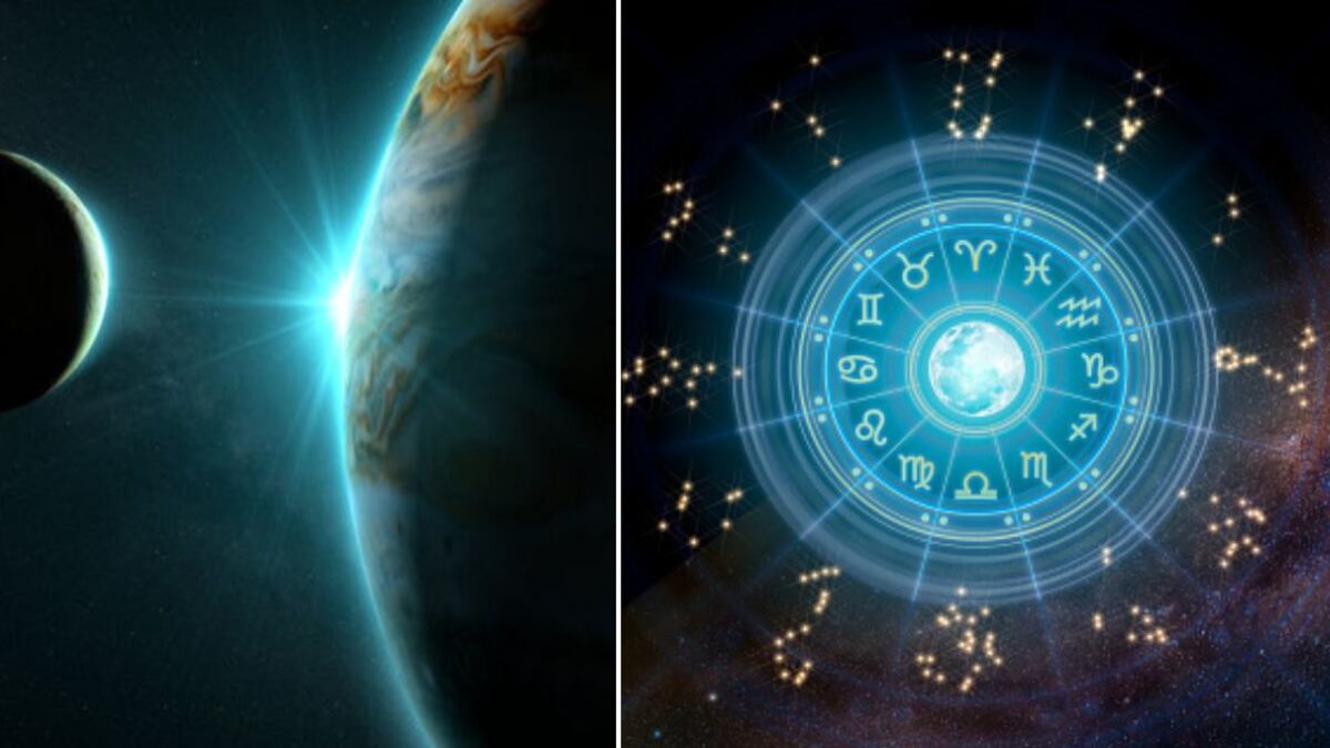 Luna menguante con Júpiter y el horóscopo