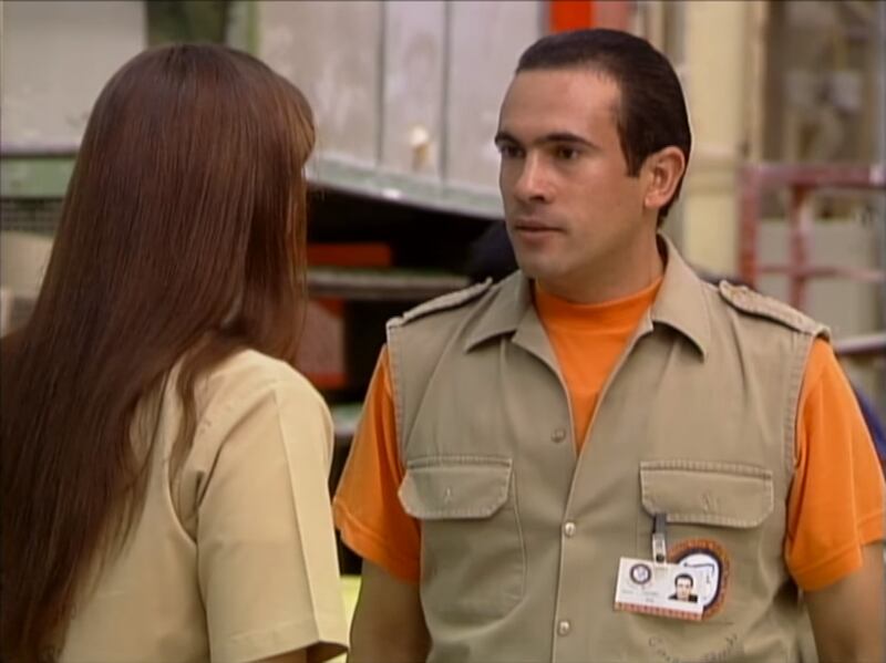 Leandro en "La usurpadora"