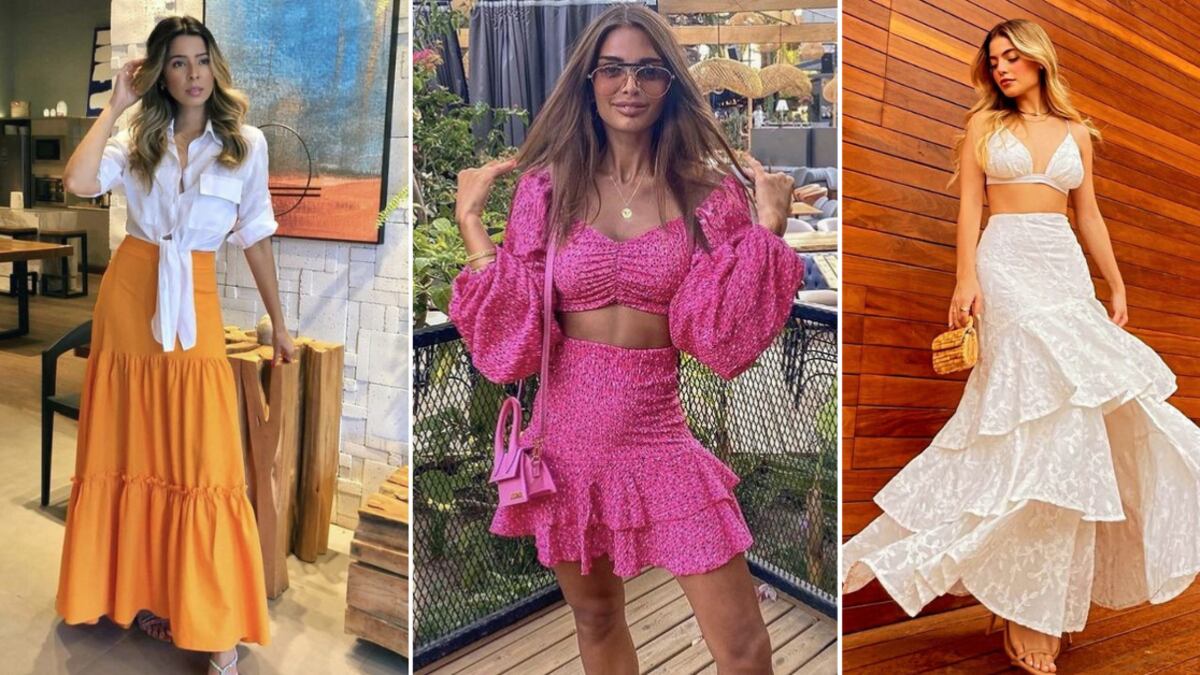 Este es el tipo de falda que no puede faltar en tu armario por ser favorecedora y versátil.