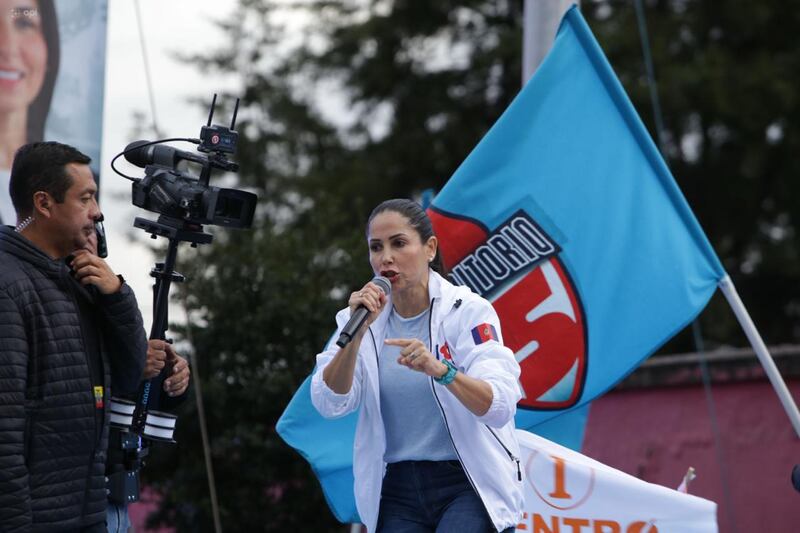Luisa González, candidata presidencial