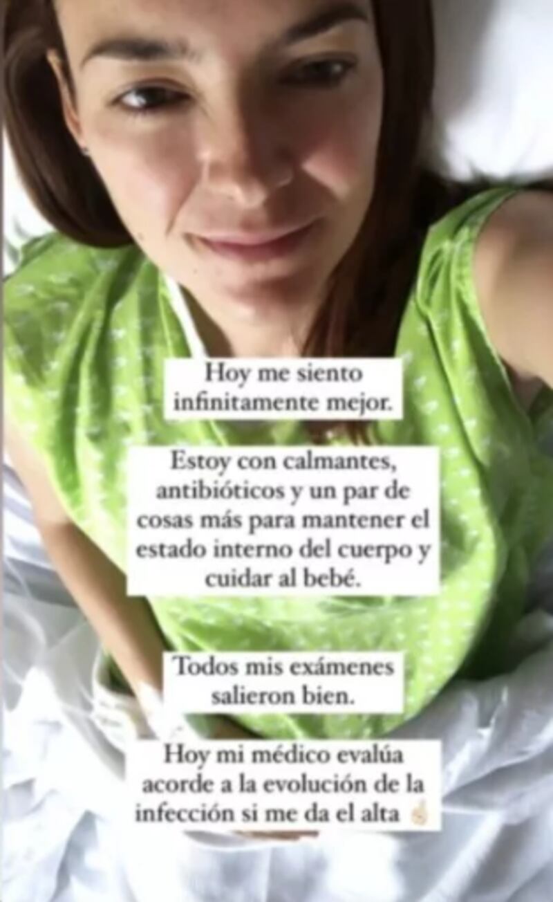 Janis Pope fue internada en una clínica debido a una infección urinaria