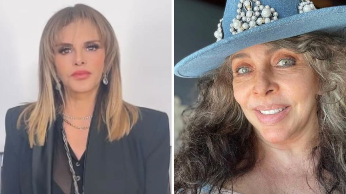 Verónica Castro y Lucía Méndez