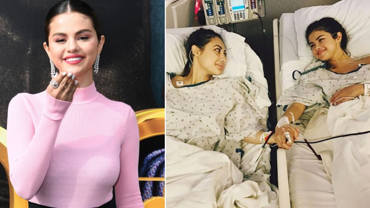 Selena Gómez amiga donó riñón