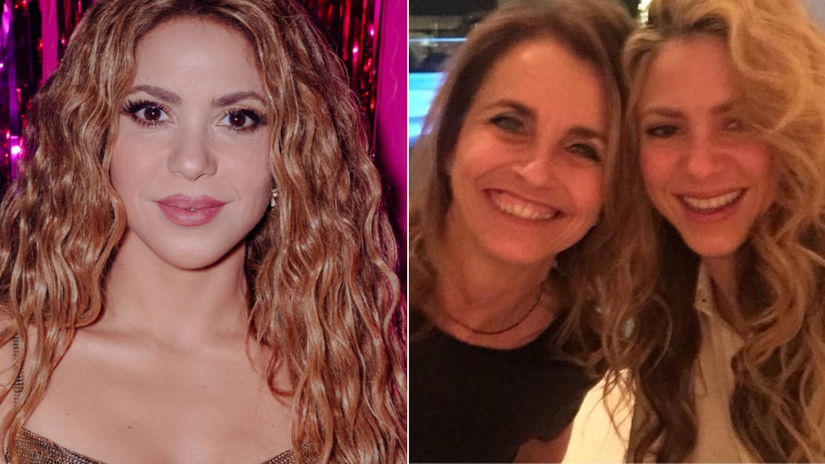 Shakira y su ex suegra Montserrat Bernabeu