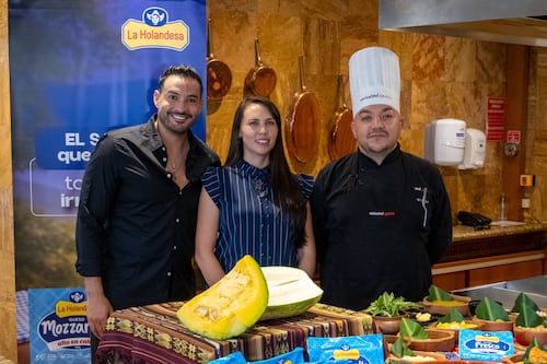 ¡Sabor, cámaras y tradición! Liz Luna cumplió el sueño de cocinar la fanesca perfecta junto a Martín Quintana y el Swissôtel