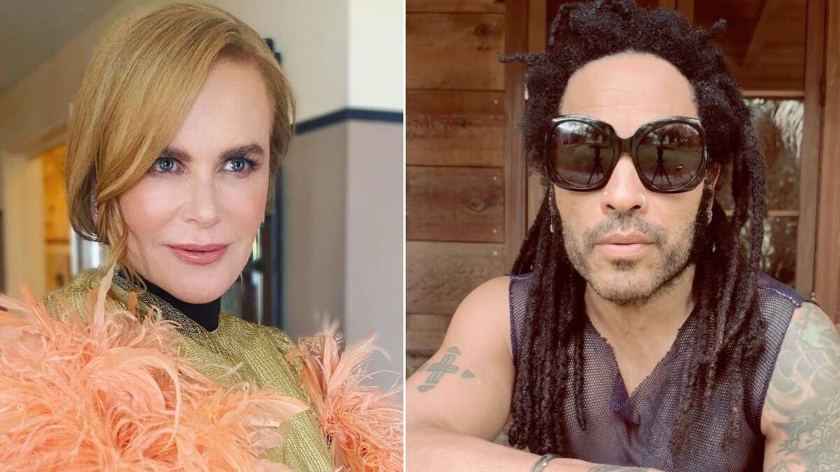 Nicole Kidman y Lenny Kravitz fueron novios a comienzos del tercer milenio