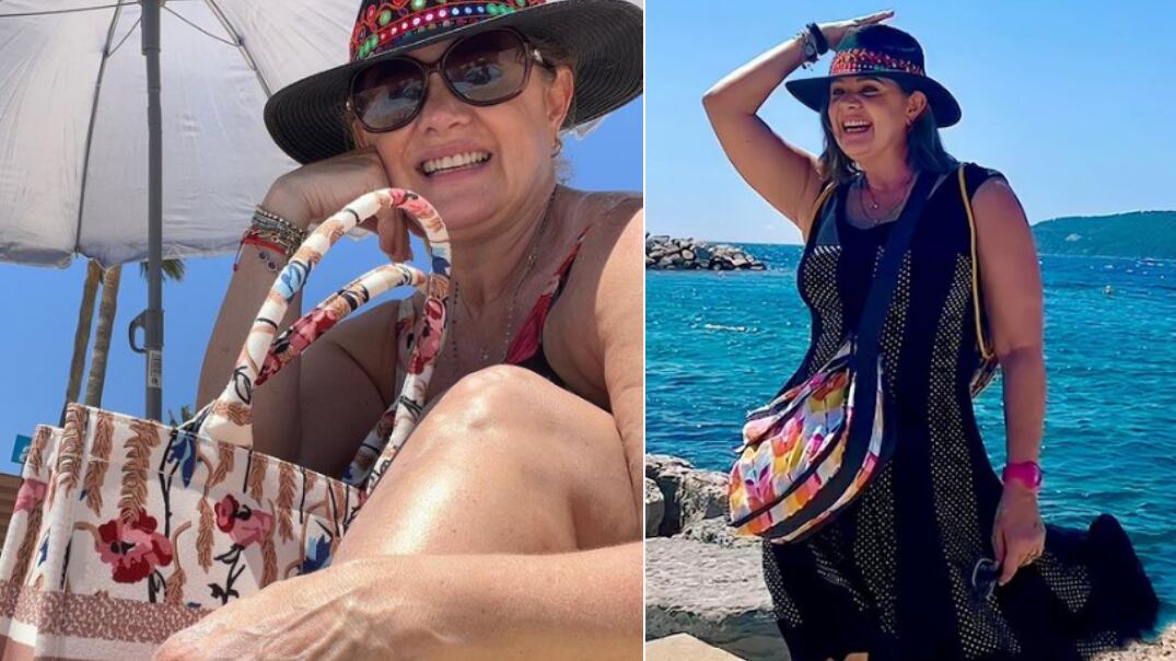 Fotos de Érika Buenfil en Europa