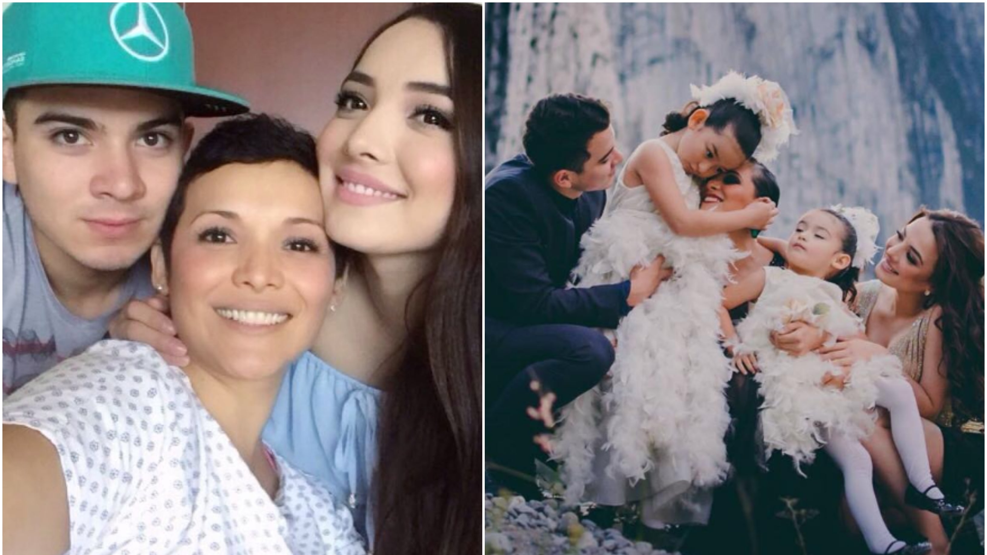 Karla Luna siempre fue una madre entegada a sus cuatro hijos