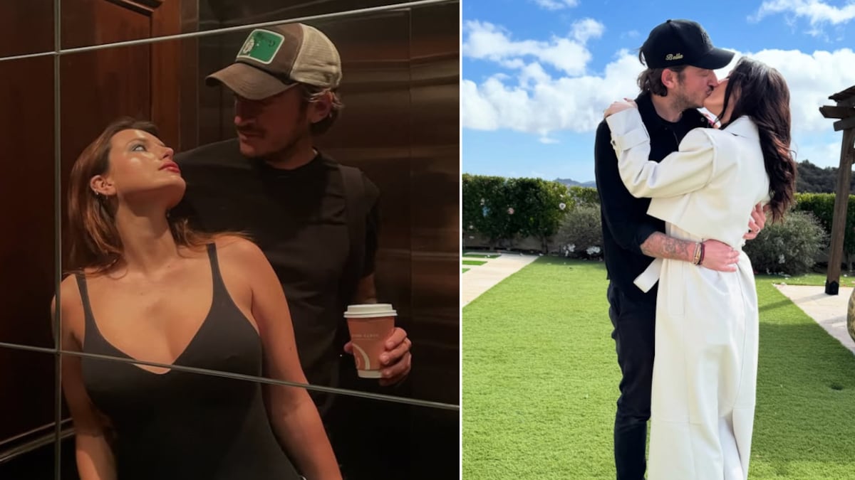 Bella Thorne pidió matrimonio a su novio Mark Emms