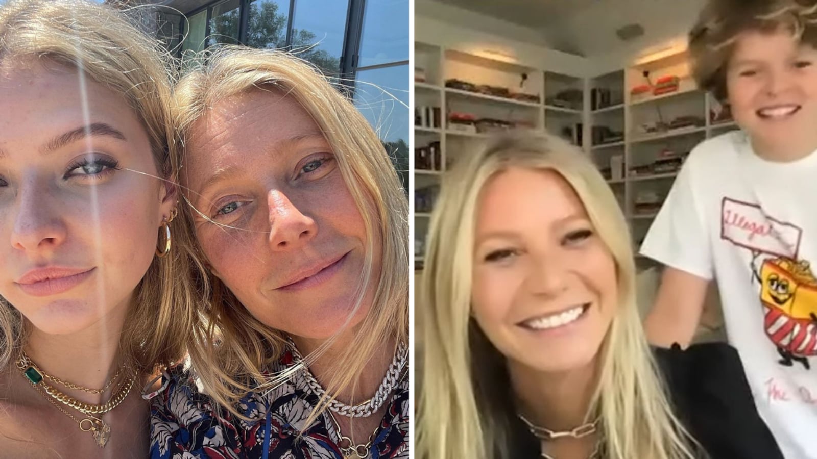 Gwyneth Paltrow y sus hijos